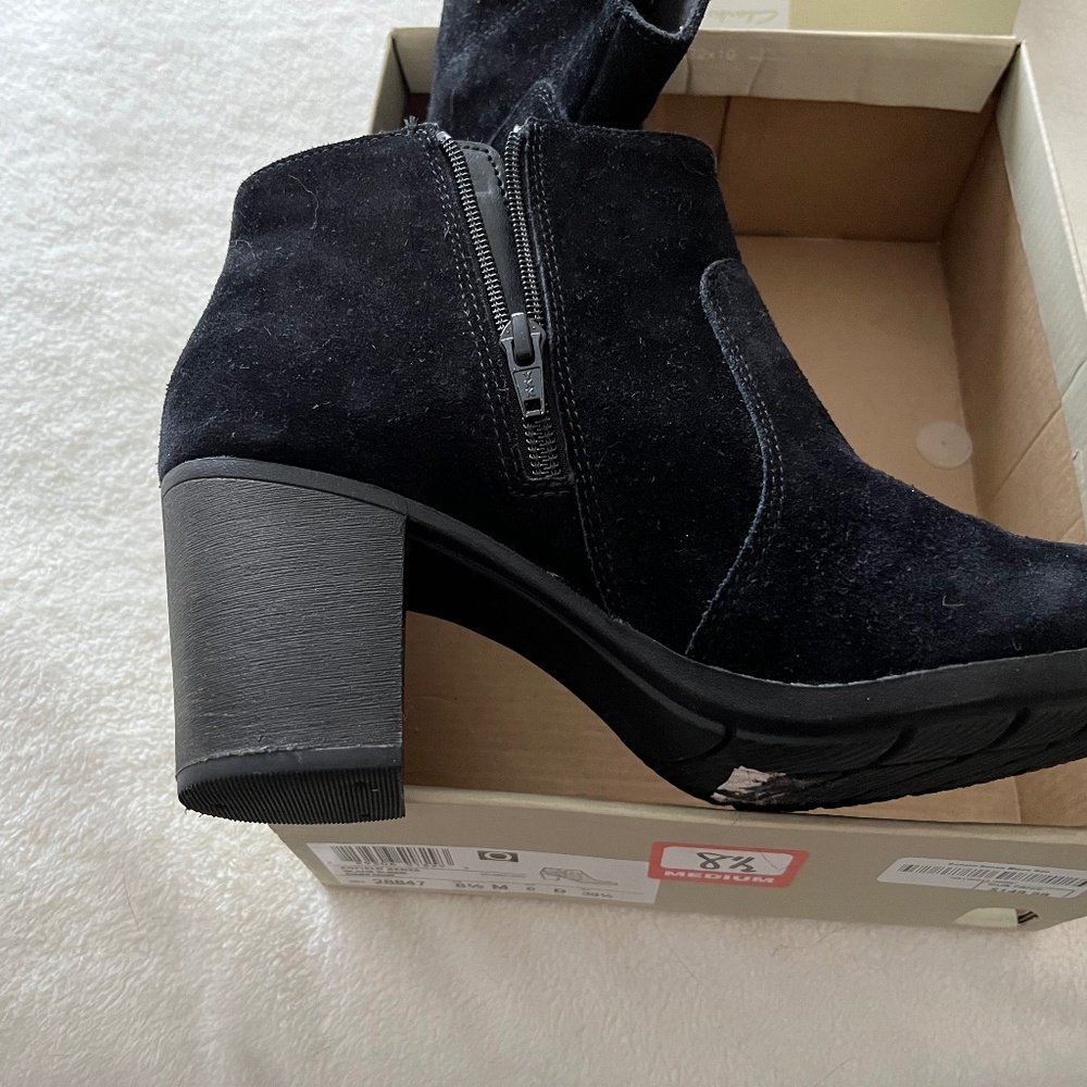 Clarkes Suede Boots